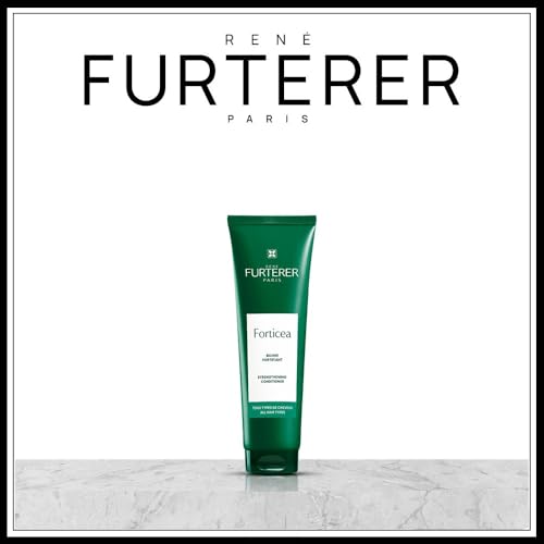 Rene Furterer Forticea Strengthening Conditioner - Fortify Hair and Prevent Breakage with Rosemary Oil and Guarana Extract - Gentle, Daily Use Formula - Silicone, Sulfate, Paraben-Free - 5 fl. oz.