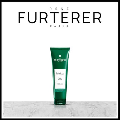 Rene Furterer Forticea Strengthening Conditioner - Fortify Hair and Prevent Breakage with Rosemary Oil and Guarana Extract - Gentle, Daily Use Formula - Silicone, Sulfate, Paraben-Free - 5 fl. oz.