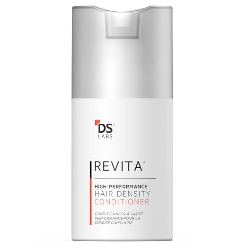 DS Labs For Men & Women Revita Conditioner - Scalp Refreshing Hydration for Fuller Looking, Weightless Hydration, Caffeine, Turmeric, Sulfate & Silicone Free, Color Safe, 100 mL