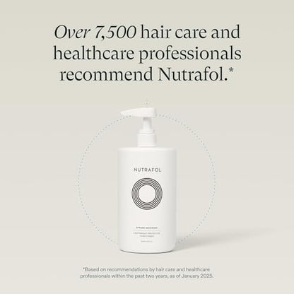 Nutrafol Conditioner, Physician-formulated for Thinning Hair, Moisturizing, Strengthening and Color Safe, Lightweight Protection