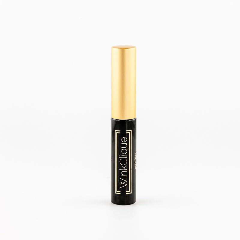 WinkClique Eyelash Adhesive (Black) - Eyelash Extension Glue, Waterproof, 7-10 Day Long Lasting DIY Eyelash Glue