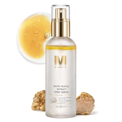 White Truffle First Spray Serum, Hydrating Face Mist & Lightweight Facial Mist, Glow Boost Moisturizing Formula for Radiant, Smooth Skin, Non-Comedogenic, 120ml/ 4.05 fl oz