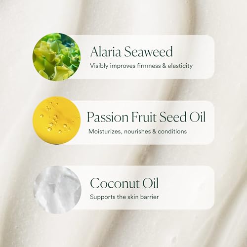 OSEA Anti-Aging Body Balm 5 oz - Firming & Tightening Body Lotion for Hydration - For Silky Glowing Skin - Nutrient-Rich Seaweed Body Lotion - Clean & Vegan Body Care Anti-Aging Body Moisturizer