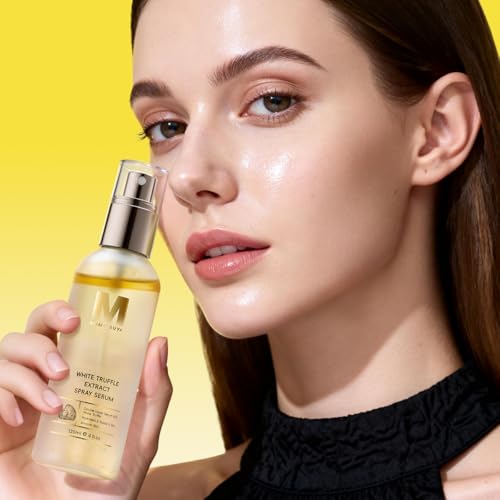 White Truffle First Spray Serum, Hydrating Face Mist & Lightweight Facial Mist, Glow Boost Moisturizing Formula for Radiant, Smooth Skin, Non-Comedogenic, 120ml/ 4.05 fl oz