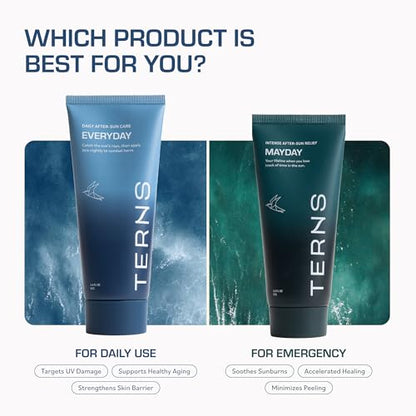 TERNS Everyday Advanced Moisturizer for Face & Body, Daily Skin Care Lotion for Men & Women, Marine Bioactive Skin Cream, Supports Firmness & Hydration, Travel Friendly, Natural Fragrance, 3.4 Oz