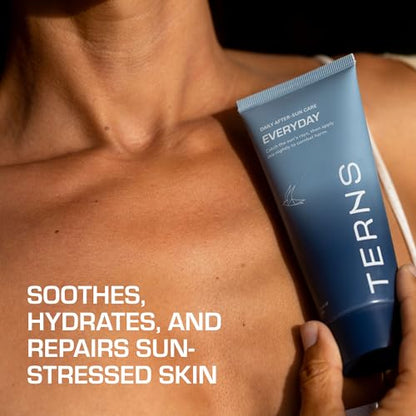 TERNS Everyday Advanced Moisturizer for Face & Body, Daily Skin Care Lotion for Men & Women, Marine Bioactive Skin Cream, Supports Firmness & Hydration, Travel Friendly, Natural Fragrance, 3.4 Oz