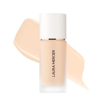 Real Flawless Weightless Perfecting Waterproof Foundation, Medium Coverage Foundation, Buildable Coverage, 12 HR wear, Non-comedogenic, 1oz