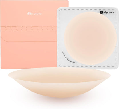 Nipple Covers with Lift for Women,2 Pairs Seamless Reusable Sticky Bra Push Up Adhesive Lifting Pasties