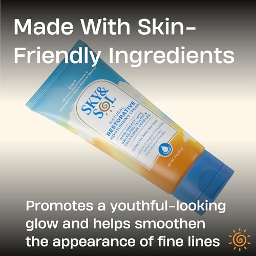 Sky and Sol Everything Cream | 100% Grass Fed Beef Tallow Moisturizer for Face and Body | Day & Night Skincare | Safe Natural Ingredients | After-Sun Care | All Skin Types | 3 oz