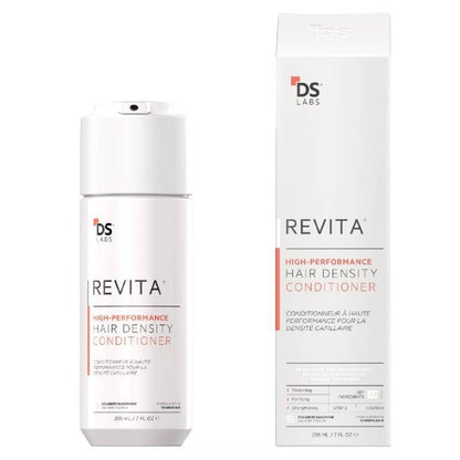 DS Labs For Men & Women Revita Conditioner - Scalp Refreshing Hydration for Fuller Looking, Weightless Hydration, Caffeine, Turmeric, Sulfate & Silicone Free, Color Safe, 100 mL