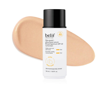 belif Aqua Bomb SPF 45 Hydrating Niacinamide Sunscreen (1.69 fl. oz) - The True Cream PA++++, Daily Broad Spectrum, No White Cast, Weightless & Invisible, Non-Greasy, Korean Skincare