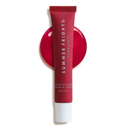 Summer Fridays Tinted Lip Butter Balm - Conditioning Vegan Lip Balm for Instant Moisture, Shine & Hydration - Sheer-Tinted, Soothing Skincare - Pink Sugar (.5 Oz)