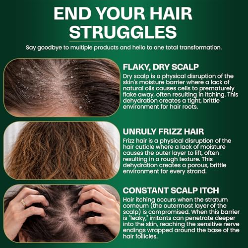 Tea Tree Shampoo & Conditioner Set | Thinning Hair Loss Treatments for Men and Women | Soothes Itchy Scalp & Dandruff | Boosts Hair Growth & Reduces Hair Loss | Sulfate & Paraben Free