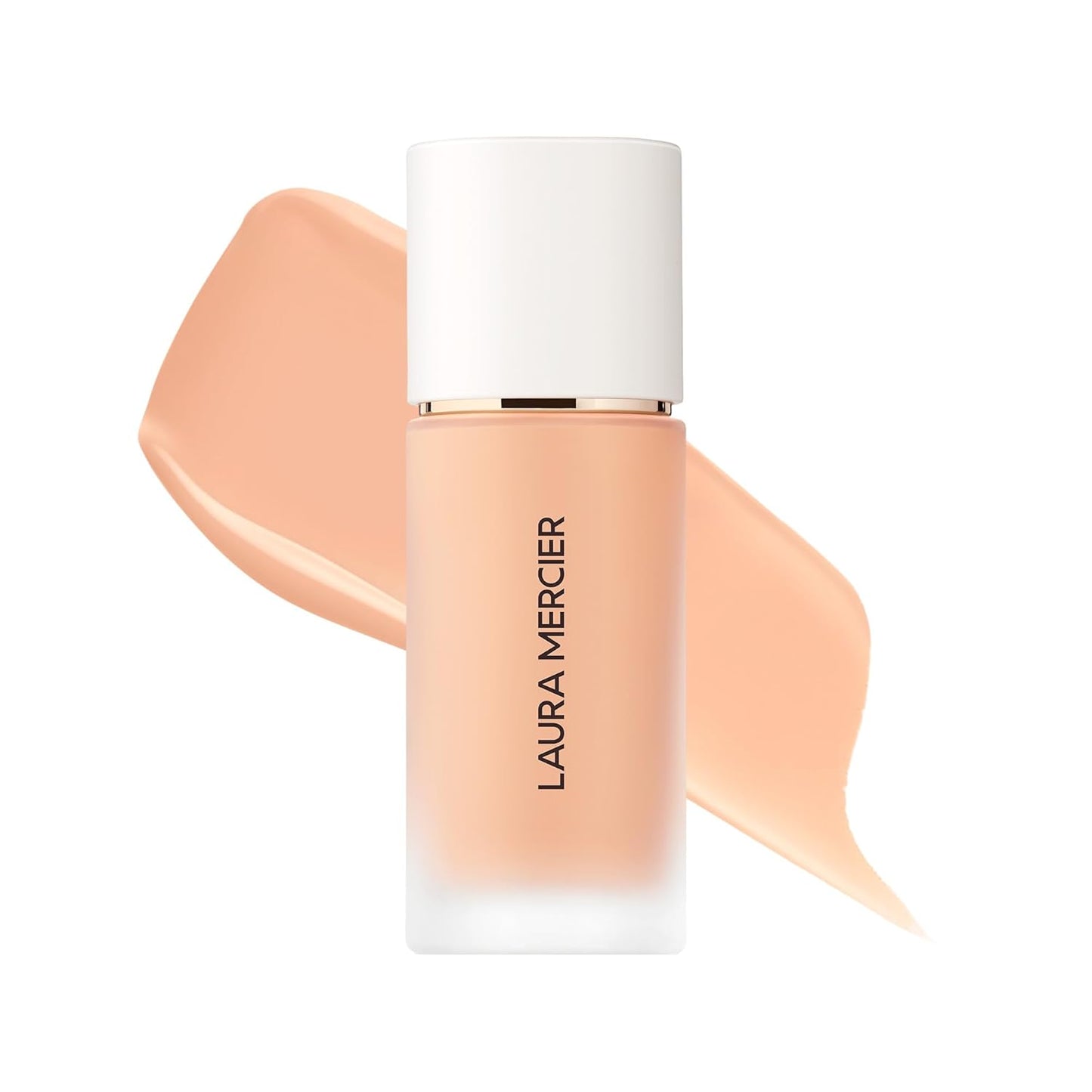 Real Flawless Weightless Perfecting Waterproof Foundation, Medium Coverage Foundation, Buildable Coverage, 12 HR wear, Non-comedogenic, 1oz