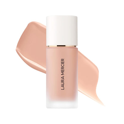 Real Flawless Weightless Perfecting Waterproof Foundation, Medium Coverage Foundation, Buildable Coverage, 12 HR wear, Non-comedogenic, 1oz