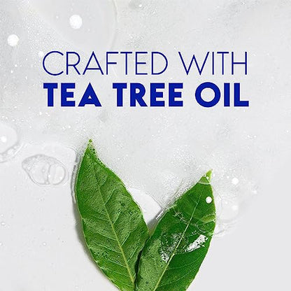 Head & Shoulders Anti-Dandruff Shampoo and Conditioner with 1% Pyrithione Zinc, Tea Tree Oil 2-in-1 Twin Pack, Tea Tree Shampoo with Cooling, Refreshed Scalp, 32.1 fl oz Each