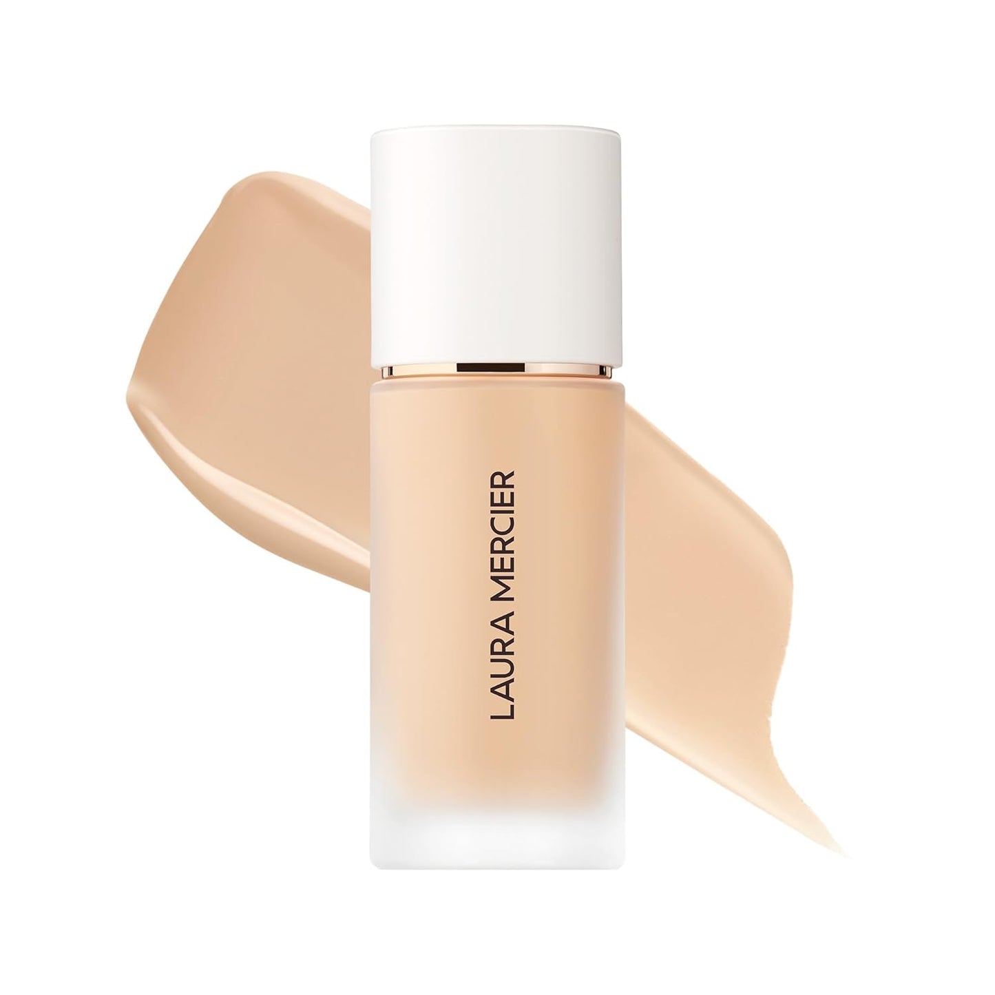 Real Flawless Weightless Perfecting Waterproof Foundation, Medium Coverage Foundation, Buildable Coverage, 12 HR wear, Non-comedogenic, 1oz