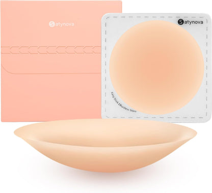 Nipple Covers with Lift for Women,2 Pairs Seamless Reusable Sticky Bra Push Up Adhesive Lifting Pasties