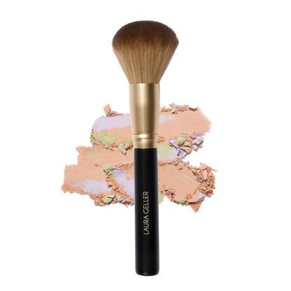 LAURA GELLER NEW YORK The Brush Vault - Ultimate Limited Edition Makeup Brush Collection - Includes Ten Must-Have Makeup Brushes for Mature Skin Makeup Application - 10 Count