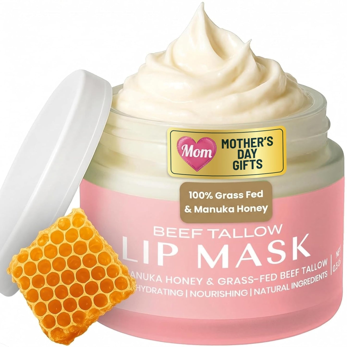 Body Restore Whipped Beef Tallow Balm – Mothers Day Gifts for Mom, Grass Fed Moisturizer for Face and Body, Birthday Gifts for Women, Self Care – Eucalyptus