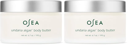 OSEA Undaria Algae™ Body Butter 6.7 oz - For Dry Skin - Ultra Hydrating Whipped Shea Butter + Ceramides - Vegan Skincare & Clean Bodycare - Thick Body Cream - For Extremely Dry Crepey Skin