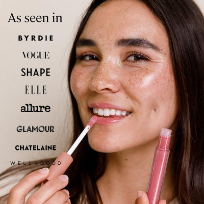 Minori Lip Gloss, Cozy Shade, Hydrating, Non-Sticky Sheer Gloss with Jojoba, Shea Butter & Vitamin E, Vegan & Cruelty-Free, Moisturizing Lip Shine, 0.11 fl oz.