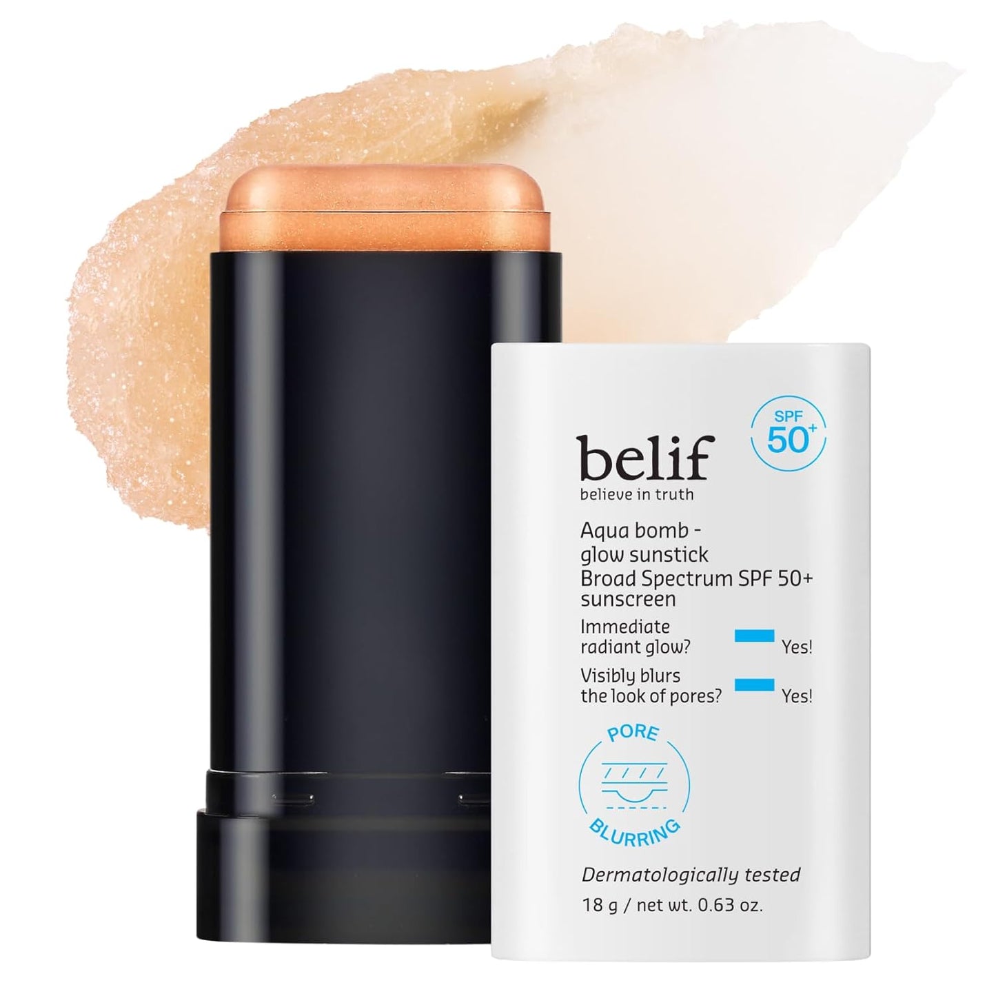 belif Aqua Bomb SPF 45 Hydrating Niacinamide Sunscreen (1.69 fl. oz) - The True Cream PA++++, Daily Broad Spectrum, No White Cast, Weightless & Invisible, Non-Greasy, Korean Skincare