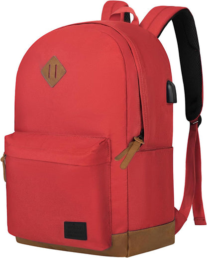 Goloni Backpack for Men Women,Travel Laptop Backpack, Water Resistant 17.3 Inch USB Charging Backpack, Large Capacity Work Commute Bag