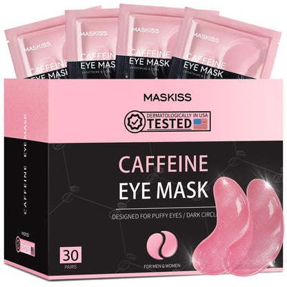Maskiss Under Eye Patches (50 Pairs), Hyaluronic Acid Eye Masks for Dark Circles Puffy Eyes Undereye Bags, Collagen Eye Patches for Wrinkles and Hydrate, Skin Care Gift for Her