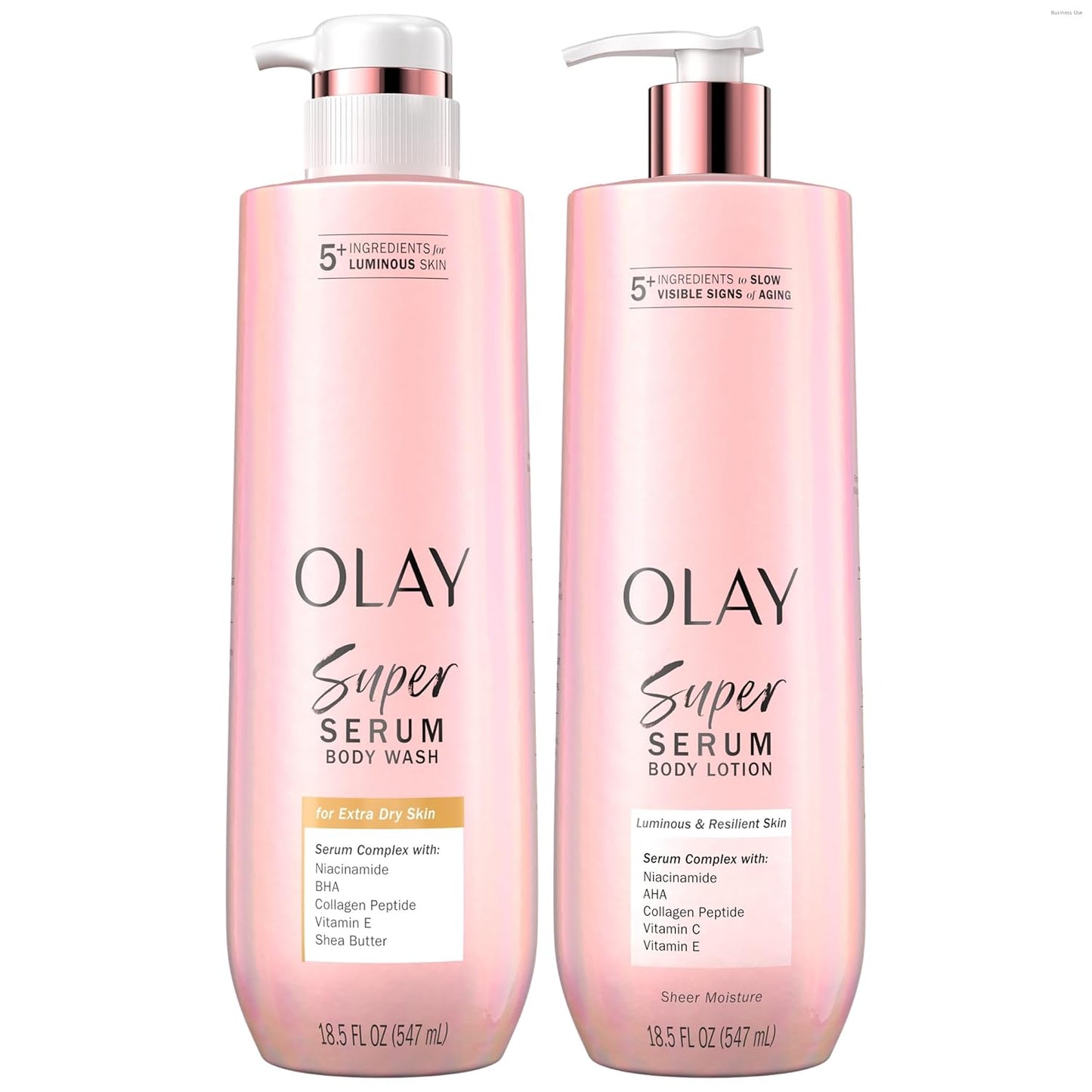 Olay Super Serum Body Wash for Extra Dry Skin, 24hr Long Lasting Hydration, 5+ Ingredient Complex for Bright Even Firm Luminous Skin, 20 fl oz