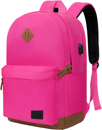 Goloni Backpack for Men Women,Travel Laptop Backpack, Water Resistant 17.3 Inch USB Charging Backpack, Large Capacity Work Commute Bag