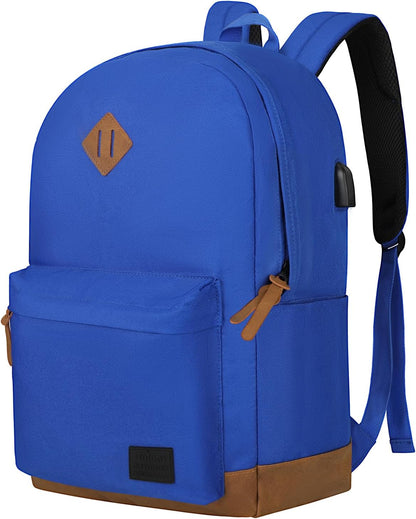 Goloni Backpack for Men Women,Travel Laptop Backpack, Water Resistant 17.3 Inch USB Charging Backpack, Large Capacity Work Commute Bag