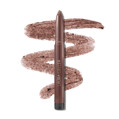 LAURA GELLER NEW YORK Kajal Longwear Kohl Eyeliner Pencil with Caffeine, Smooth & Blendable Makeup, Deep Black