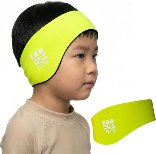 Earvolution Ear Band-It Ultra Swimming Headband for Kids and Adults - Invented by Ear, Nose, and Throat Physician - Custom Anti-Slip Grip Neoprene Maximizes Protection, 13 Color Options, 3 Sizes