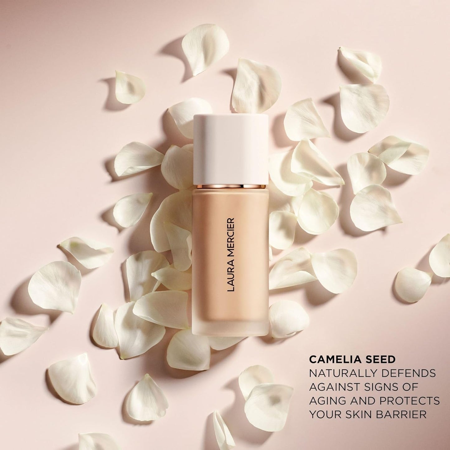 Real Flawless Weightless Perfecting Waterproof Foundation, Medium Coverage Foundation, Buildable Coverage, 12 HR wear, Non-comedogenic, 1oz