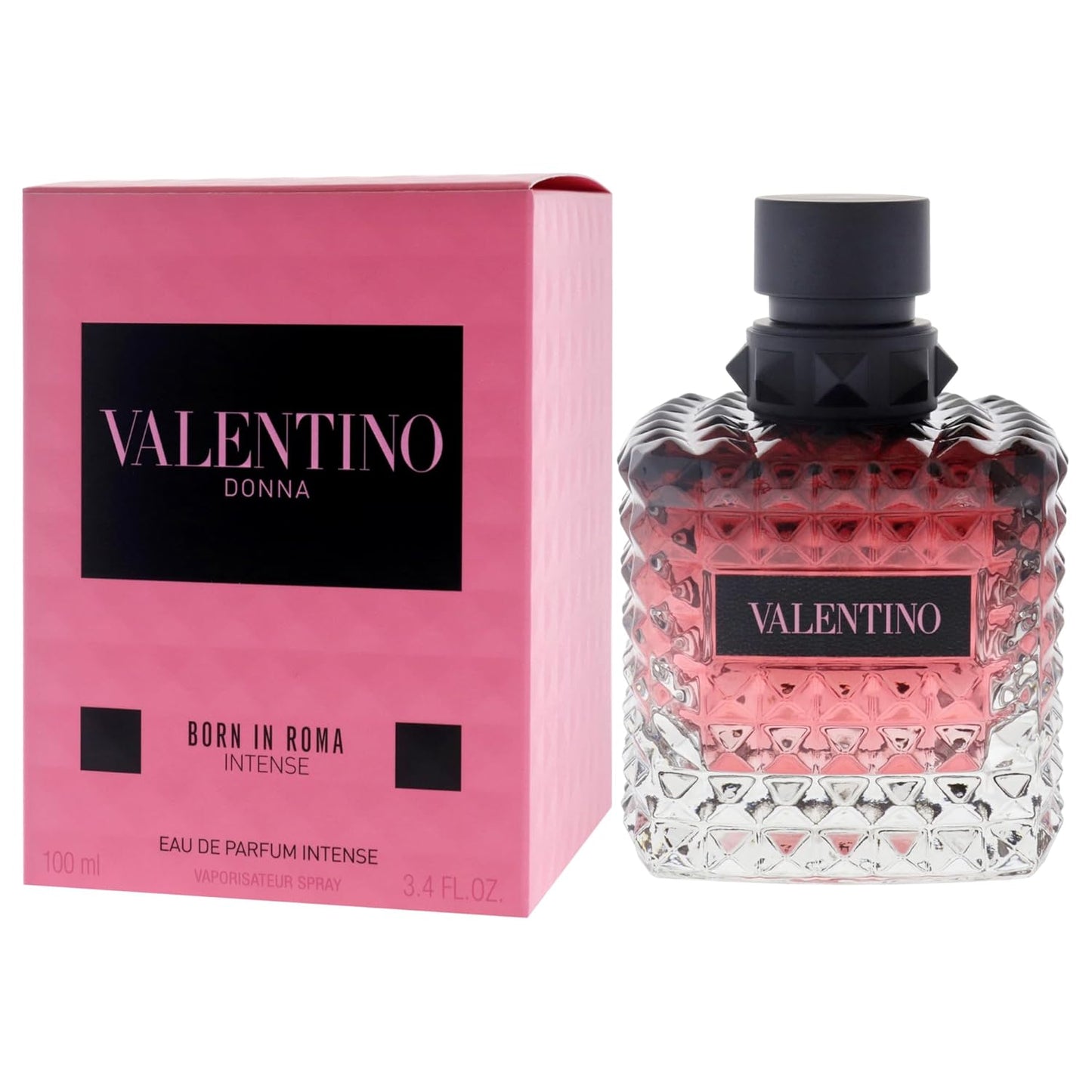 Valentino Donna Born In Roma Intense Eau de Parfum Spray for Women, 3.4 Ounce