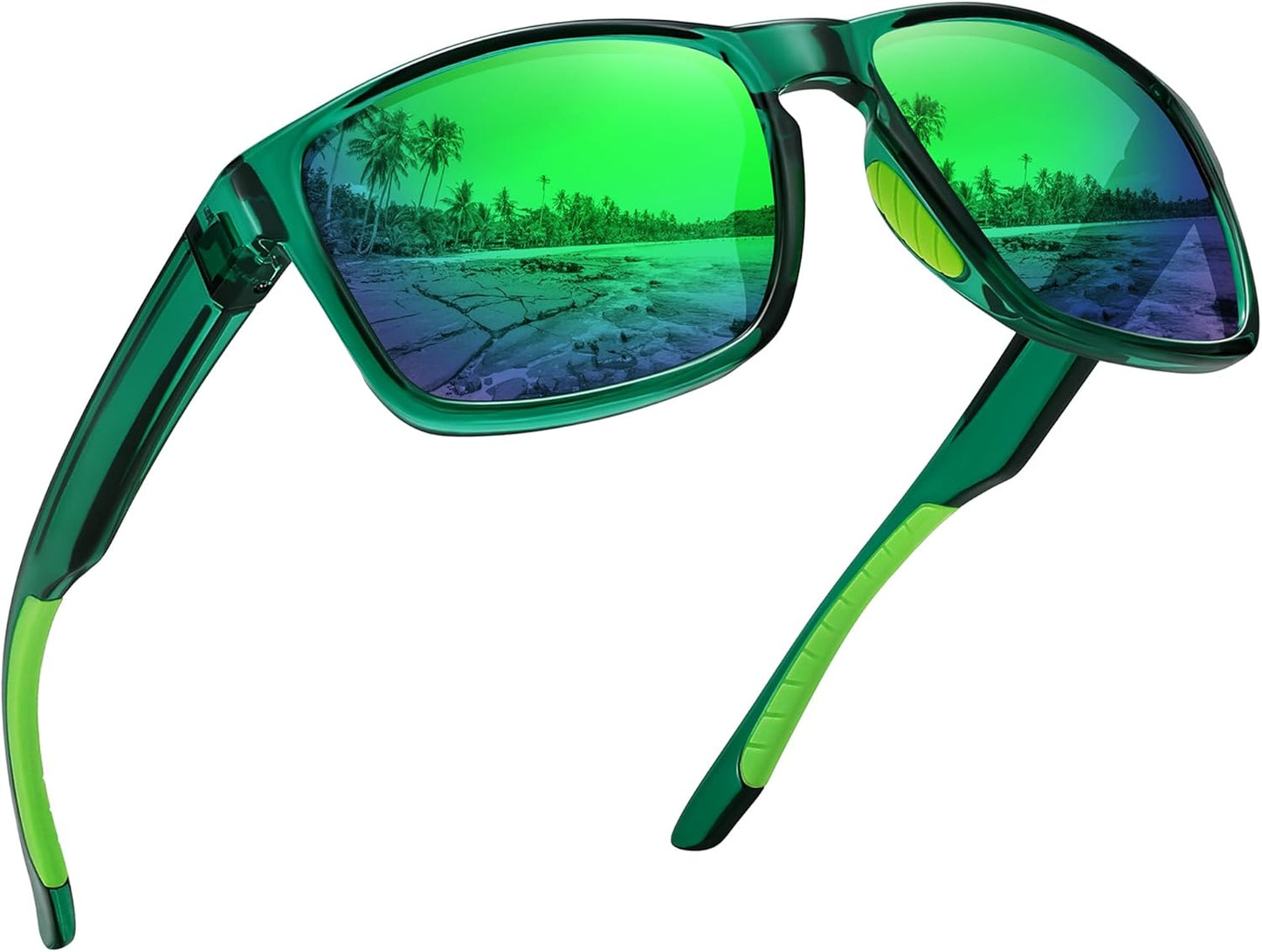 Sports Polarized Sunglasses for Men Women UV Protection Unbreakable Driving Running Fishing Hiking Sun Glasses