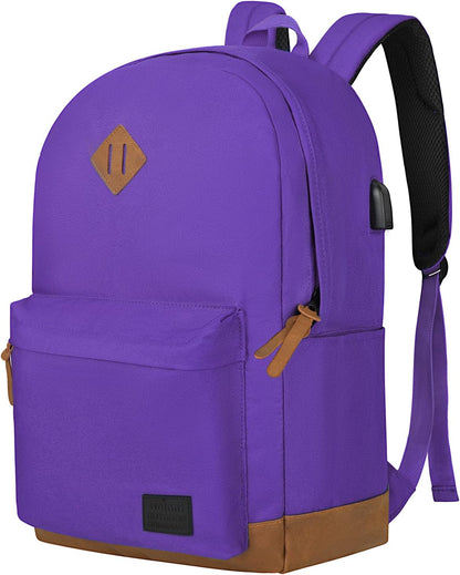 Goloni Backpack for Men Women,Travel Laptop Backpack, Water Resistant 17.3 Inch USB Charging Backpack, Large Capacity Work Commute Bag