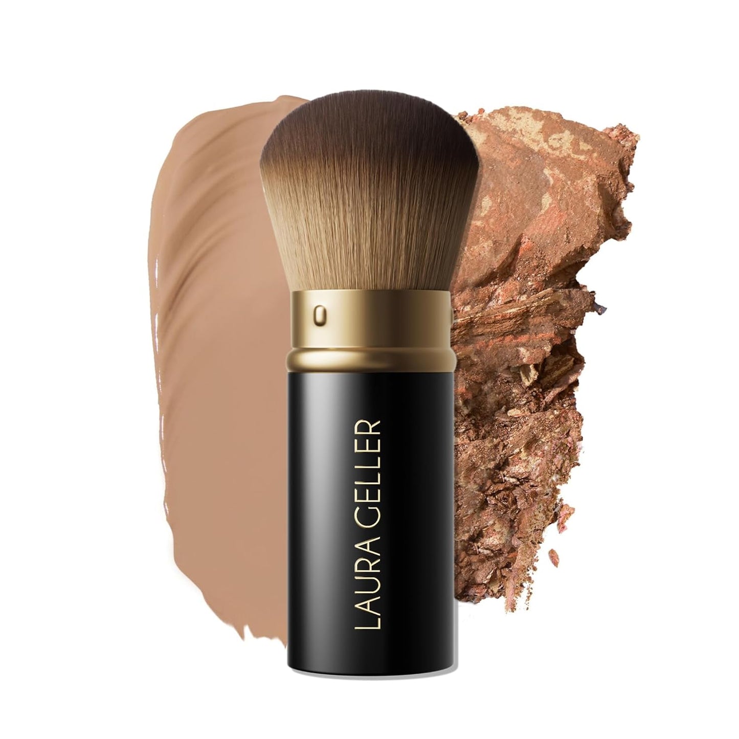 LAURA GELLER NEW YORK The Brush Vault - Ultimate Limited Edition Makeup Brush Collection - Includes Ten Must-Have Makeup Brushes for Mature Skin Makeup Application - 10 Count