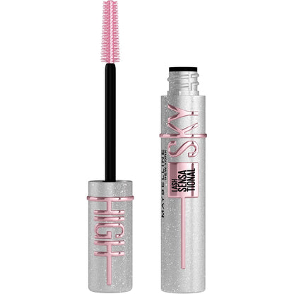 Maybelline Lash Sensational Sky High Mascara Makeup, Volumizing, Lengthening, Defining, Curling, Multiplying, Buildable, Washable Formula, Burgundy Haze, 1 Count