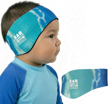 Earvolution Ear Band-It Ultra Swimming Headband for Kids and Adults - Invented by Ear, Nose, and Throat Physician - Custom Anti-Slip Grip Neoprene Maximizes Protection, 13 Color Options, 3 Sizes