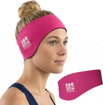 Earvolution Ear Band-It Ultra Swimming Headband for Kids and Adults - Invented by Ear, Nose, and Throat Physician - Custom Anti-Slip Grip Neoprene Maximizes Protection, 13 Color Options, 3 Sizes