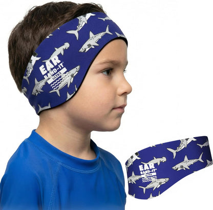 Earvolution Ear Band-It Ultra Swimming Headband for Kids and Adults - Invented by Ear, Nose, and Throat Physician - Custom Anti-Slip Grip Neoprene Maximizes Protection, 13 Color Options, 3 Sizes