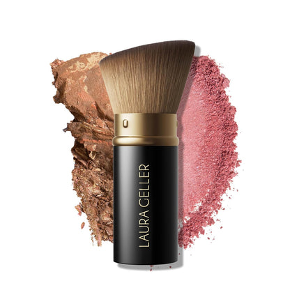 LAURA GELLER NEW YORK The Brush Vault - Ultimate Limited Edition Makeup Brush Collection - Includes Ten Must-Have Makeup Brushes for Mature Skin Makeup Application - 10 Count
