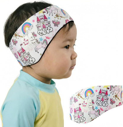 Earvolution Ear Band-It Ultra Swimming Headband for Kids and Adults - Invented by Ear, Nose, and Throat Physician - Custom Anti-Slip Grip Neoprene Maximizes Protection, 13 Color Options, 3 Sizes