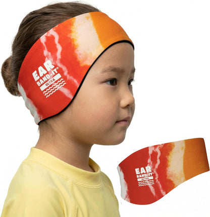 Earvolution Ear Band-It Ultra Swimming Headband for Kids and Adults - Invented by Ear, Nose, and Throat Physician - Custom Anti-Slip Grip Neoprene Maximizes Protection, 13 Color Options, 3 Sizes
