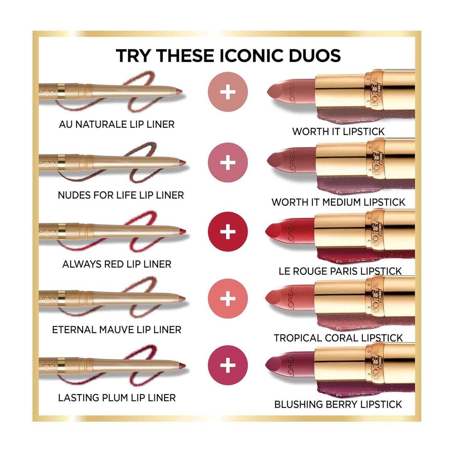 L'Oreal Paris Colour Riche Original Creamy, Hydrating Satin Lipstick with Argan Oil and Vitamin E, Ballerina Shoes , 1 Count