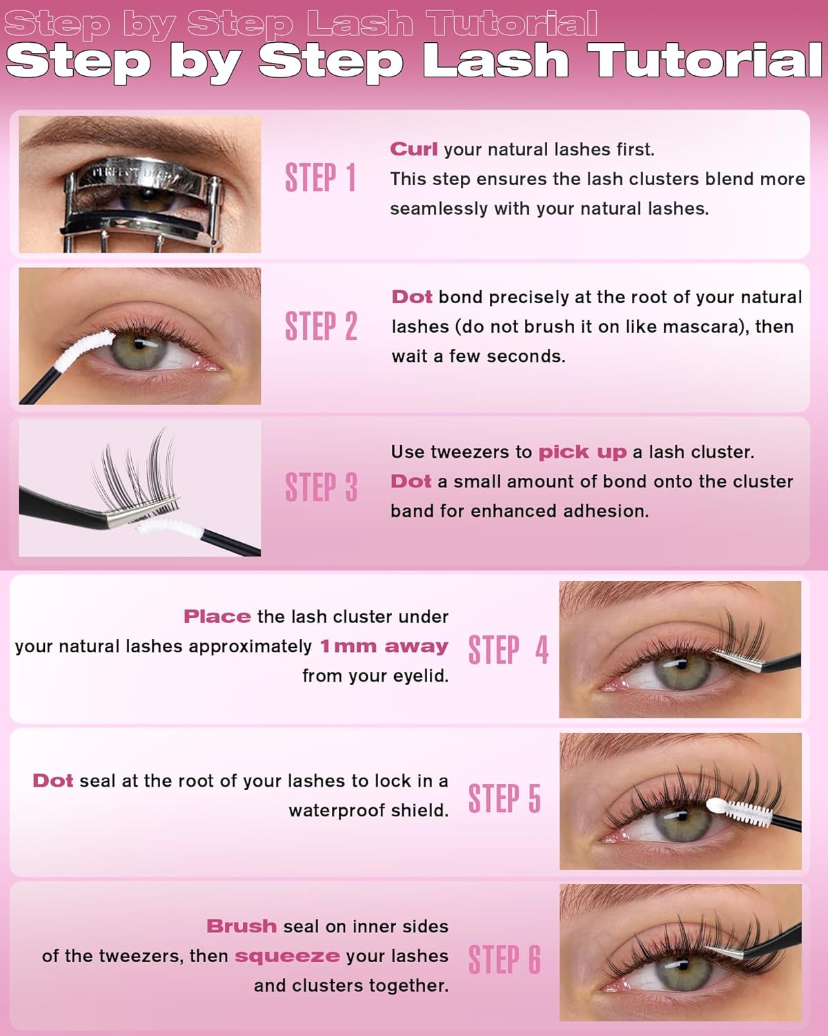 EYDEVRO Bunny Lash Clusters Manga Eyelash Clusters Wet Look Fairy Wispy Cluster Eyelash Extensions Anime Cluster Lashes 120 Pcs 10-16mm C Curl DIY Lash Extensions