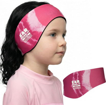 Earvolution Ear Band-It Ultra Swimming Headband for Kids and Adults - Invented by Ear, Nose, and Throat Physician - Custom Anti-Slip Grip Neoprene Maximizes Protection, 13 Color Options, 3 Sizes