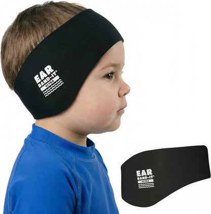Earvolution Ear Band-It Ultra Swimming Headband for Kids and Adults - Invented by Ear, Nose, and Throat Physician - Custom Anti-Slip Grip Neoprene Maximizes Protection, 13 Color Options, 3 Sizes
